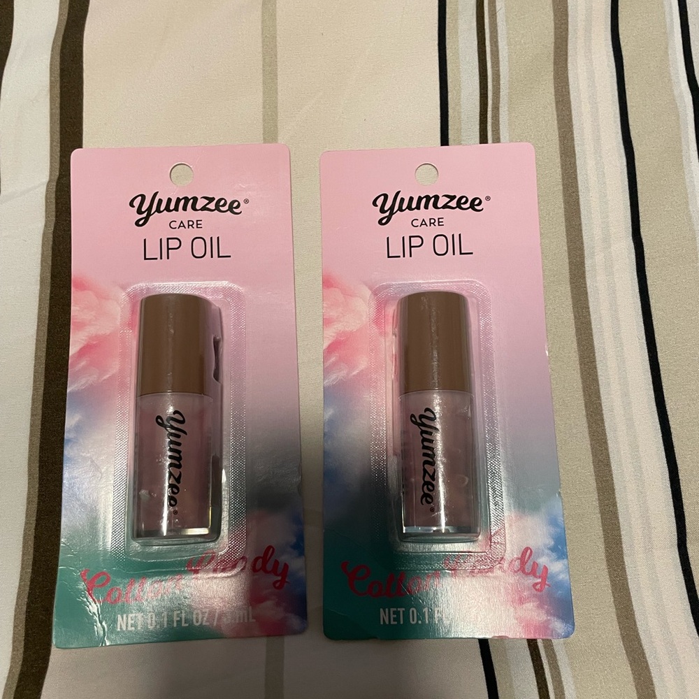 Brand new sealed Lip Oil Set of 2 Yumeez cotton candy Easter basket